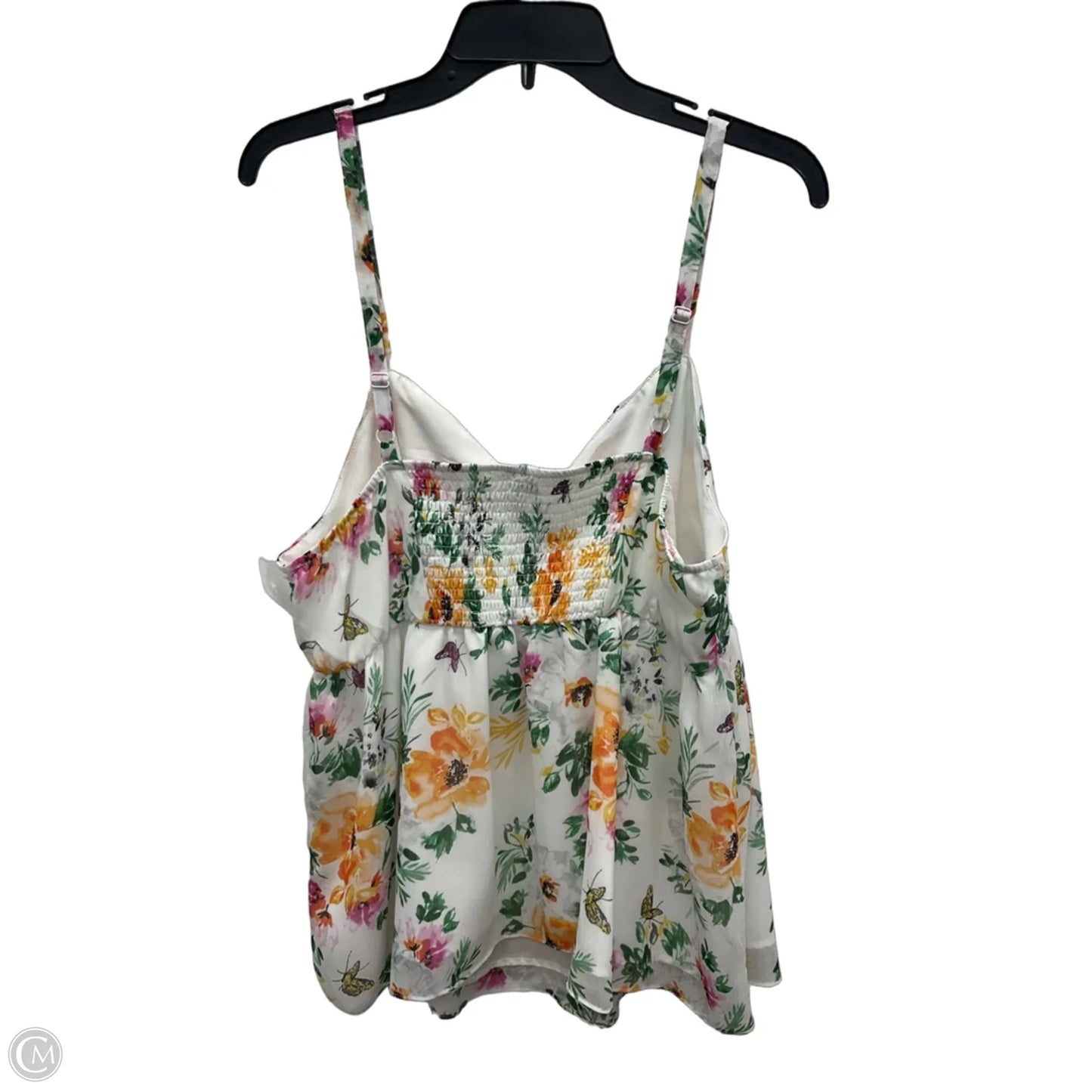 Top Sleeveless By Torrid In White, Size: 1x