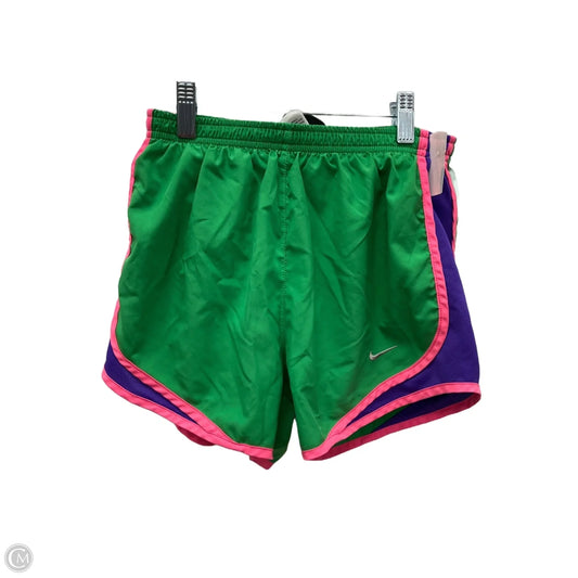 Athletic Shorts By Nike In Green, Size: Xs