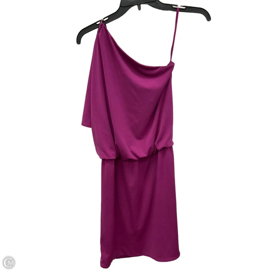 Dress Casual Short By White House Black Market In Purple, Size: 0