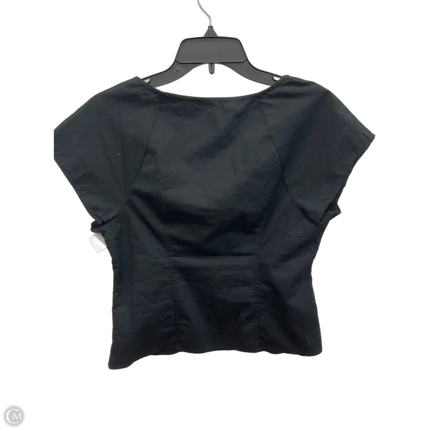 Top Short Sleeve By Madewell In Black, Size: 2