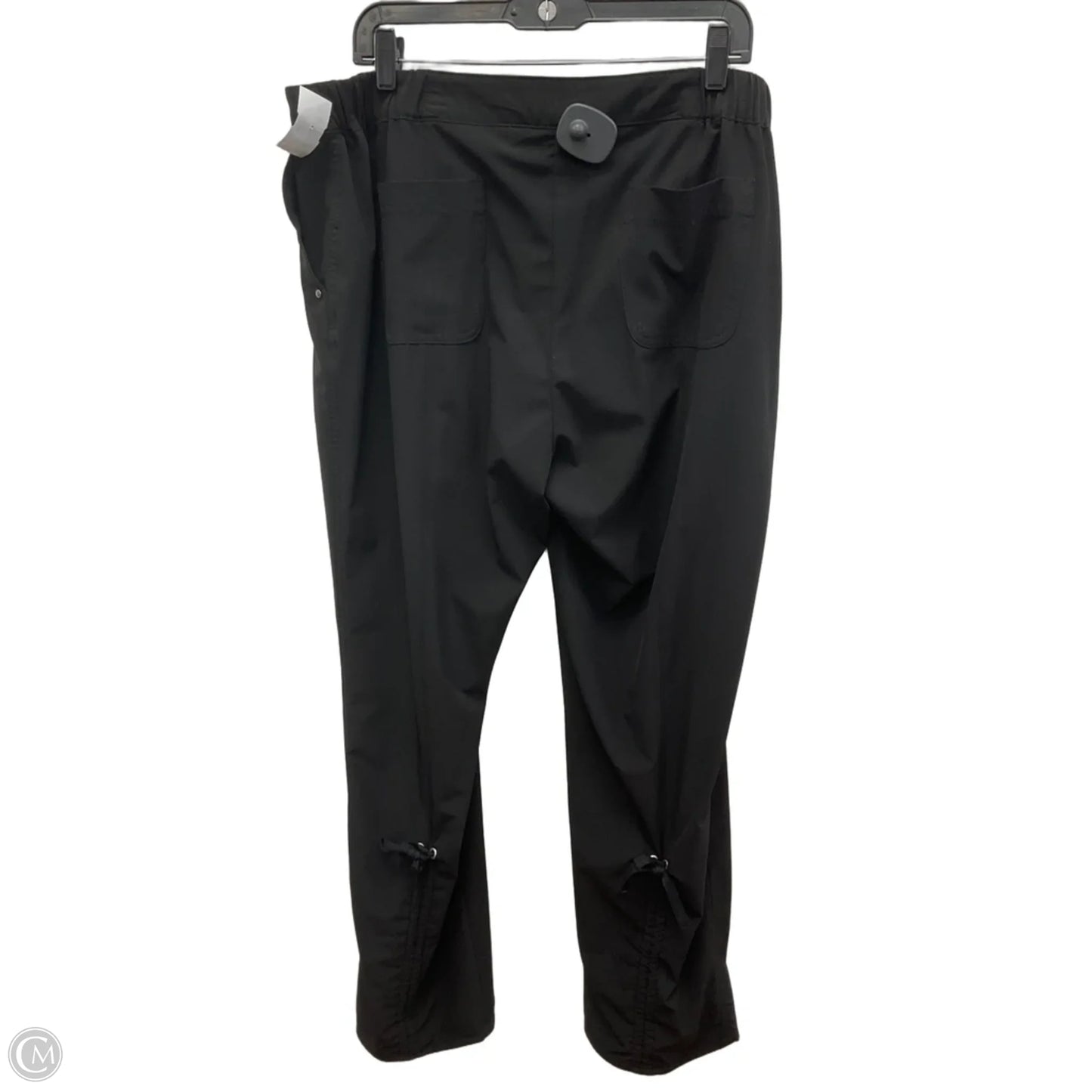 Athletic Pants By Zenergy By Chicos In Black, Size: Xl