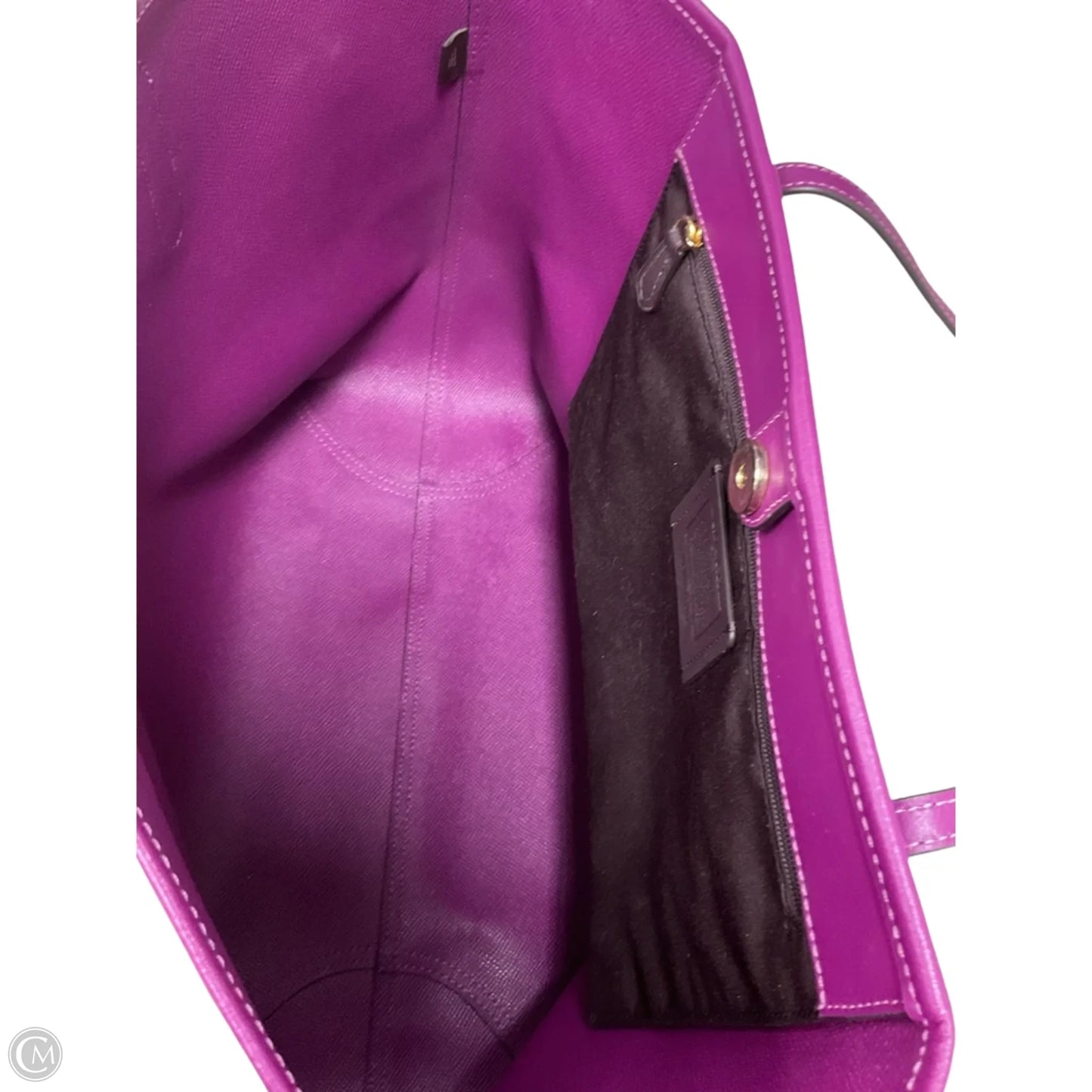 Tote Designer By Coach, Size: Large