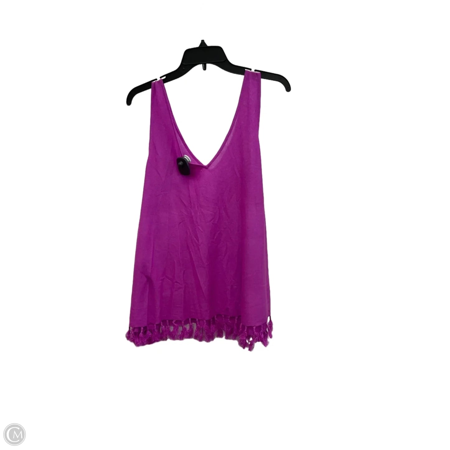 Top Sleeveless Designer By Lilly Pulitzer In Purple, Size: Xl