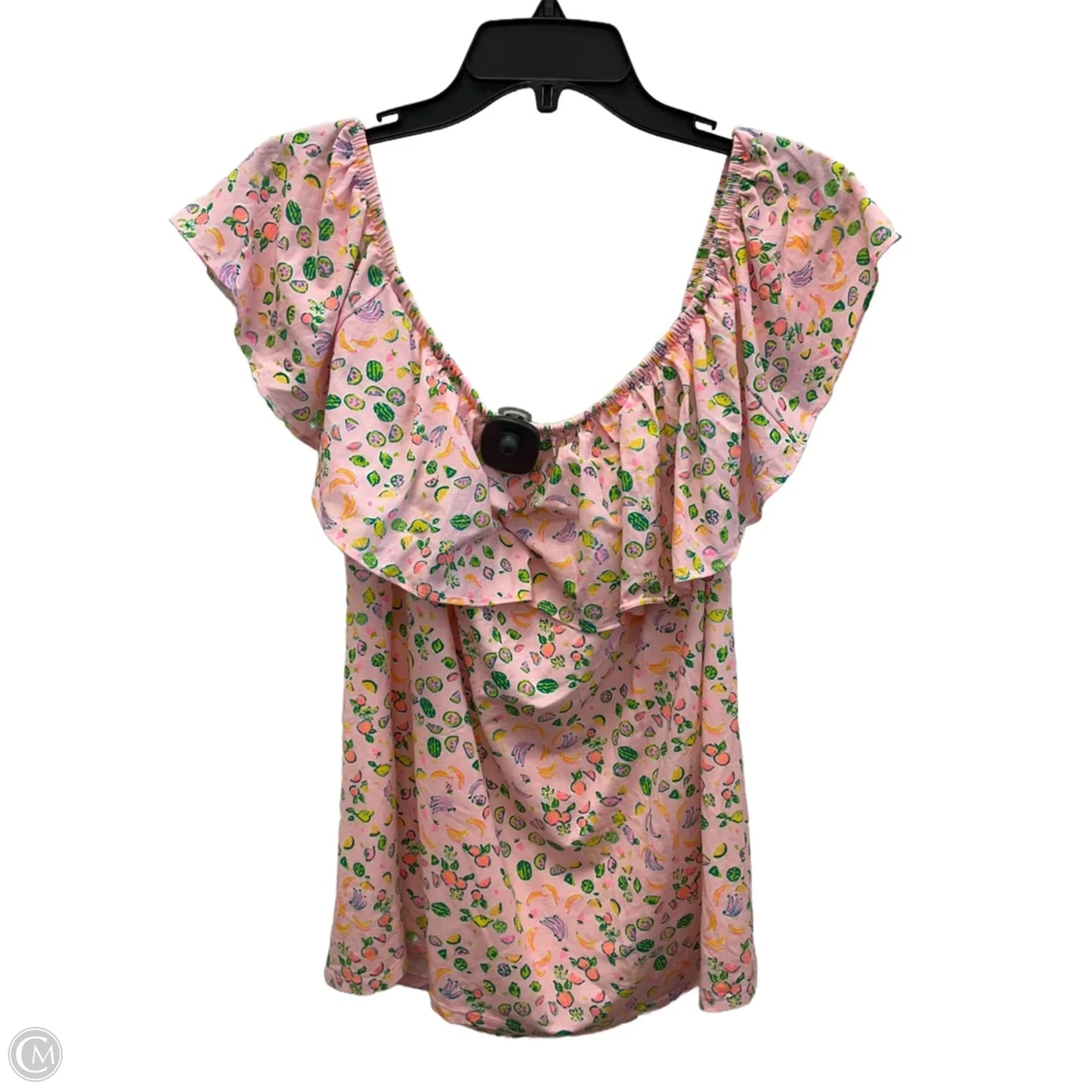 Top Sleeveless Designer By Lilly Pulitzer In Pink, Size: Xl