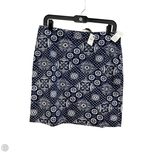 Skirt Mini & Short By Talbots In Navy, Size: 8p