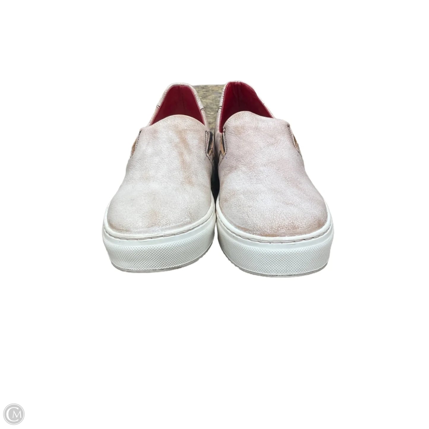 Shoes Flats By Cma In Peach, Size: 9