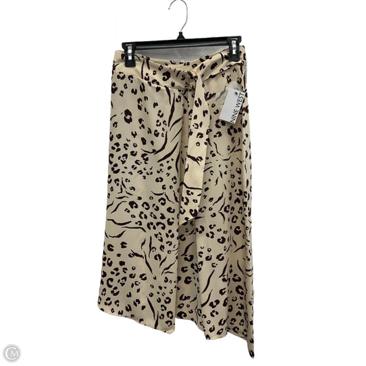 Skirt Midi By Nine West In Cream, Size: L