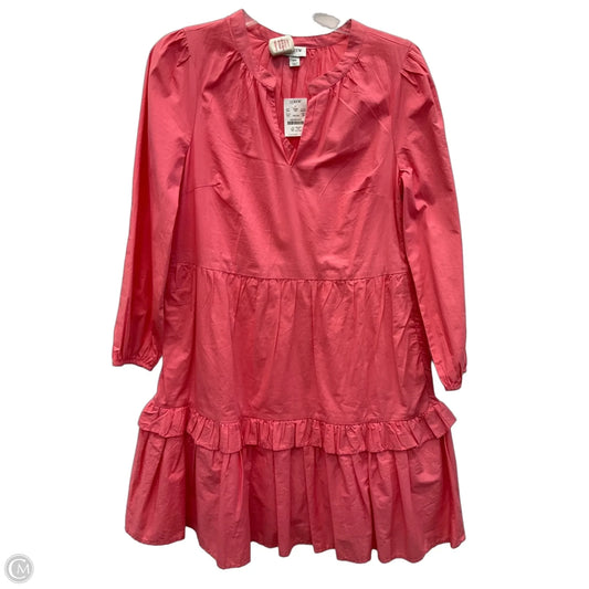 Dress Casual Midi By J. Crew In Pink, Size: Xs