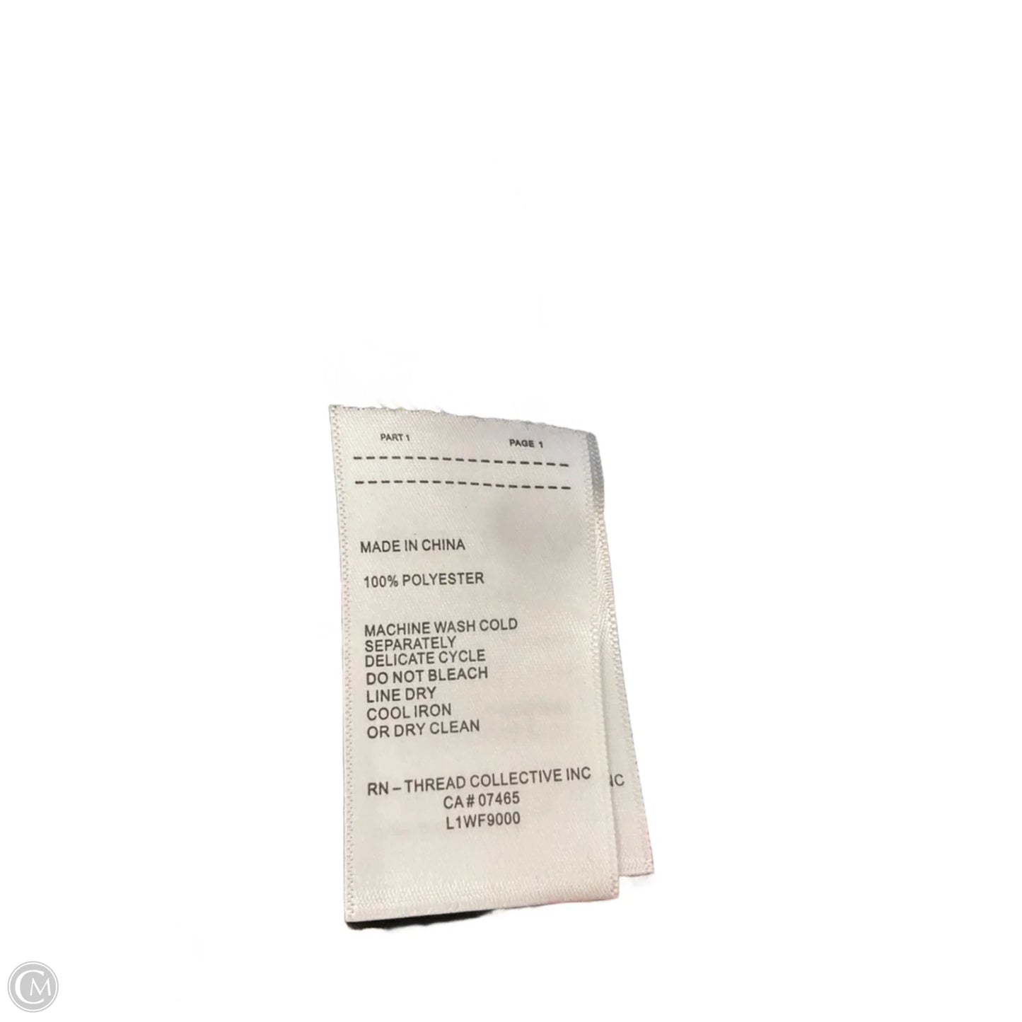 Top Long Sleeve By Laundry In Black, Size: L