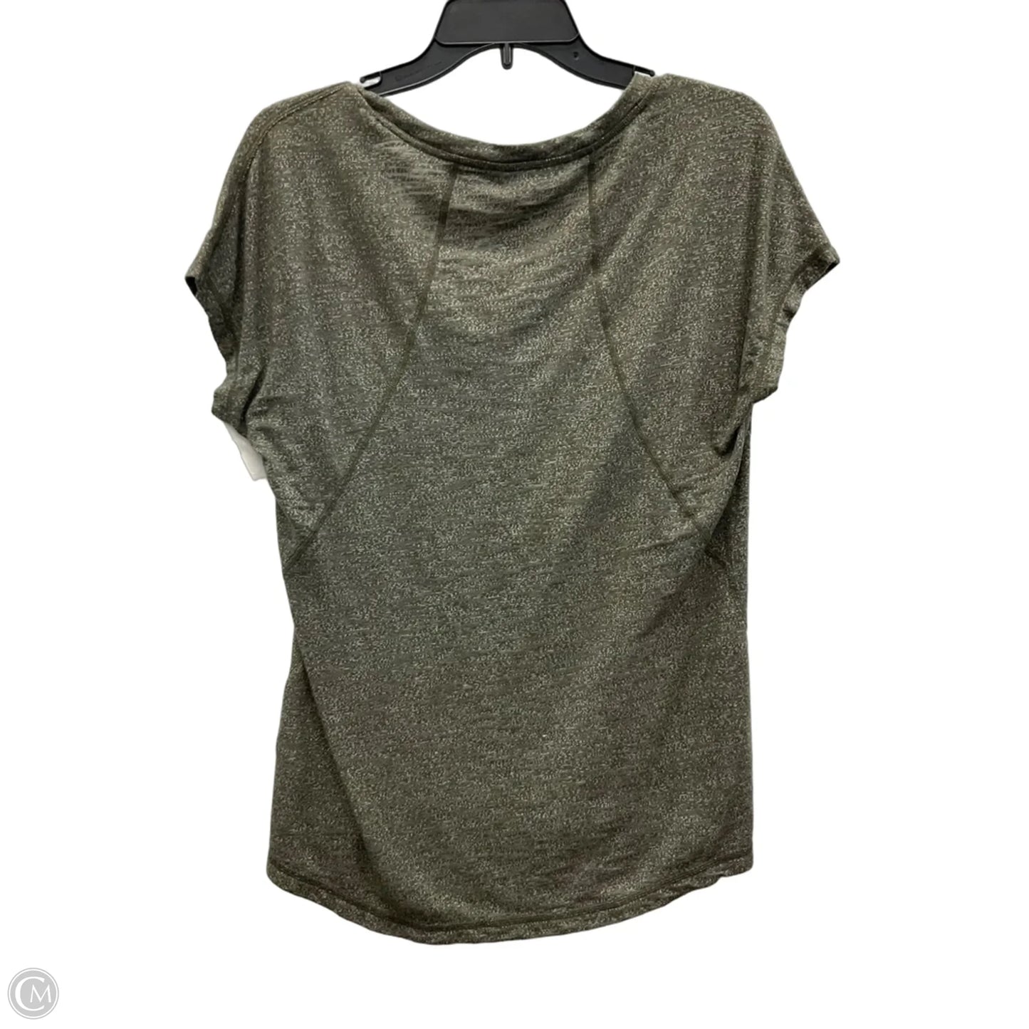 Athletic Top Short Sleeve By The North Face In Green, Size: S