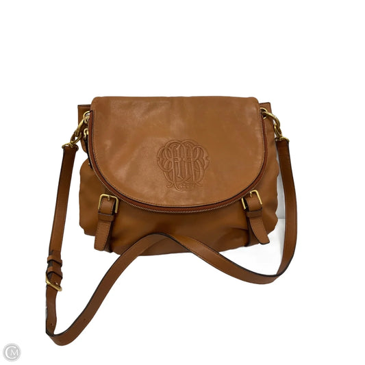 Crossbody Leather By Clothes Mentor, Size: Large