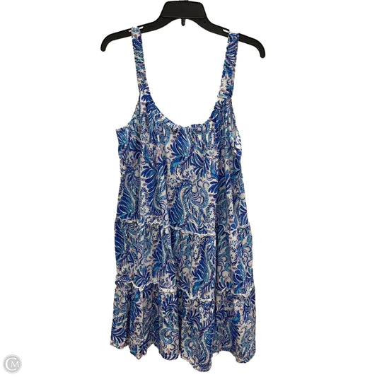 Dress Designer By Lilly Pulitzer In Blue, Size: Xl