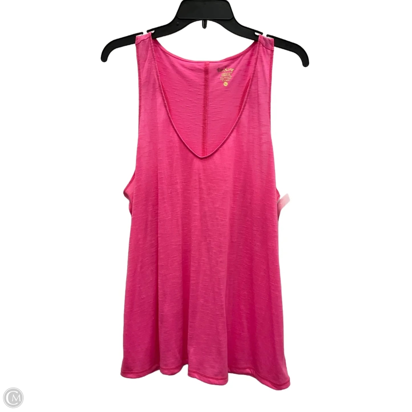 Top Sleeveless Designer By Lilly Pulitzer In Pink, Size: Xl