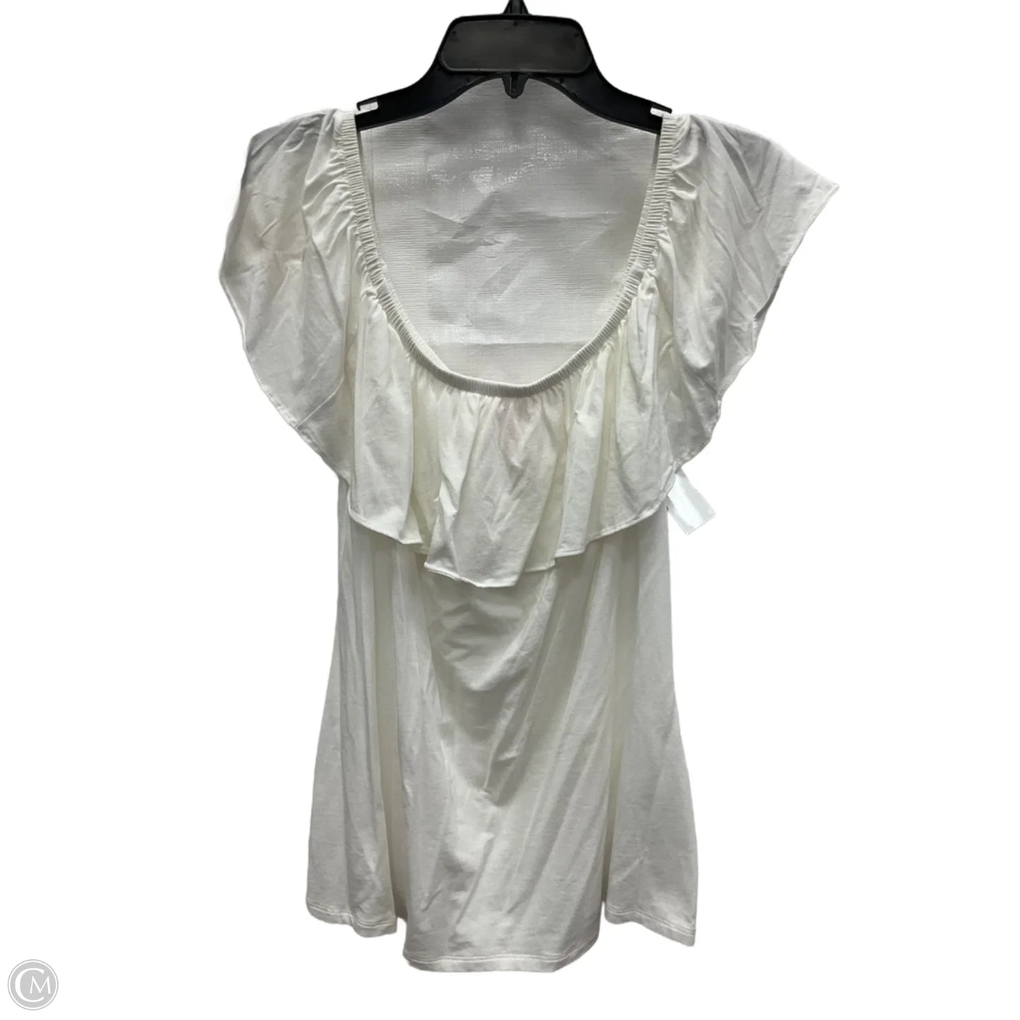 Top Sleeveless Designer By Lilly Pulitzer In White, Size: Xl