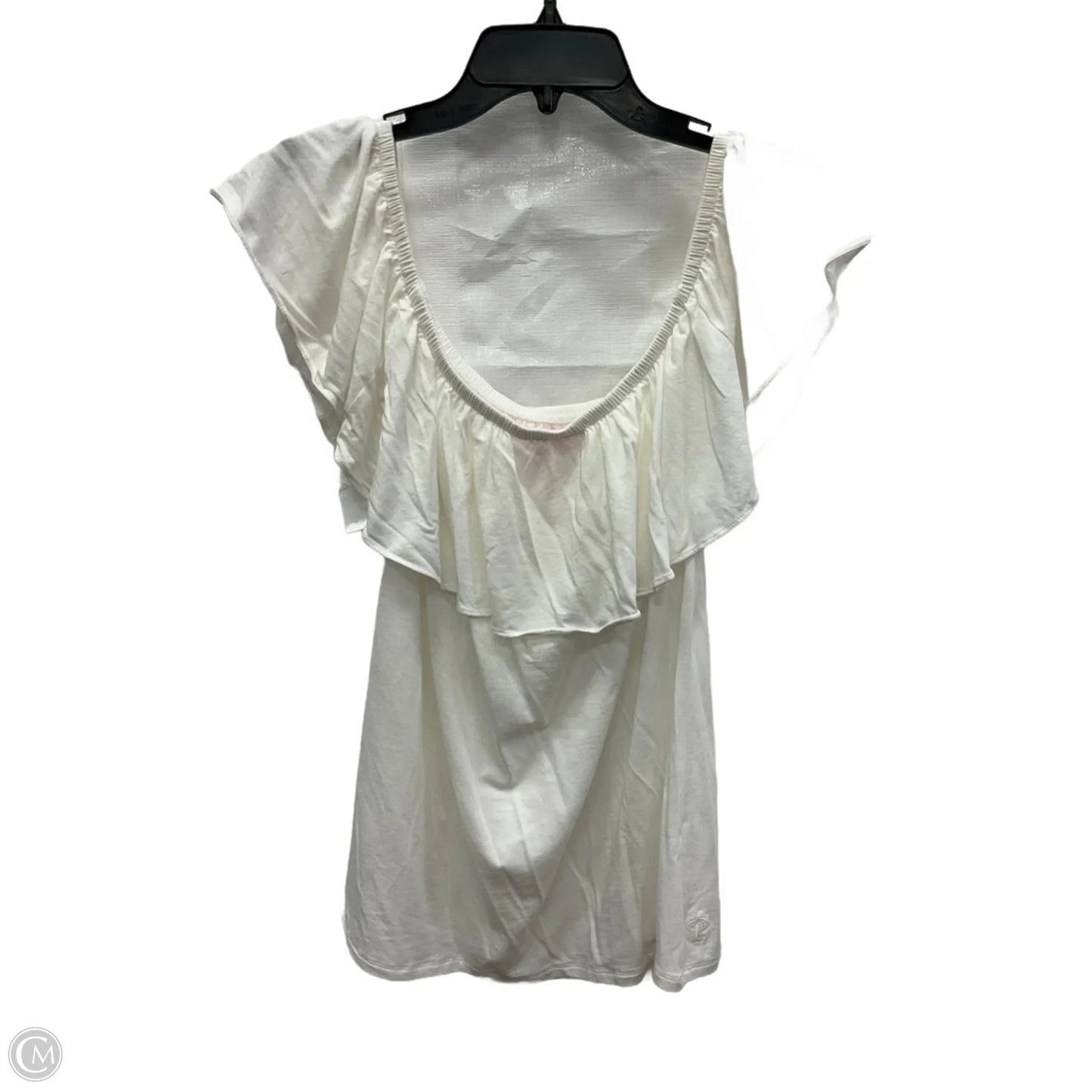 Top Sleeveless Designer By Lilly Pulitzer In White, Size: Xl