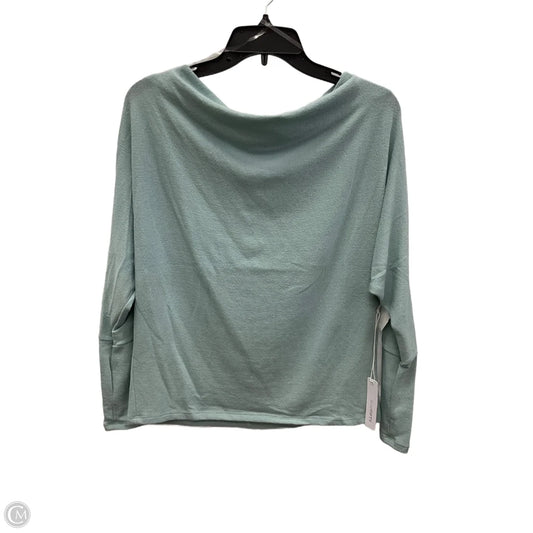 Top Long Sleeve By Cmc In Blue, Size: S