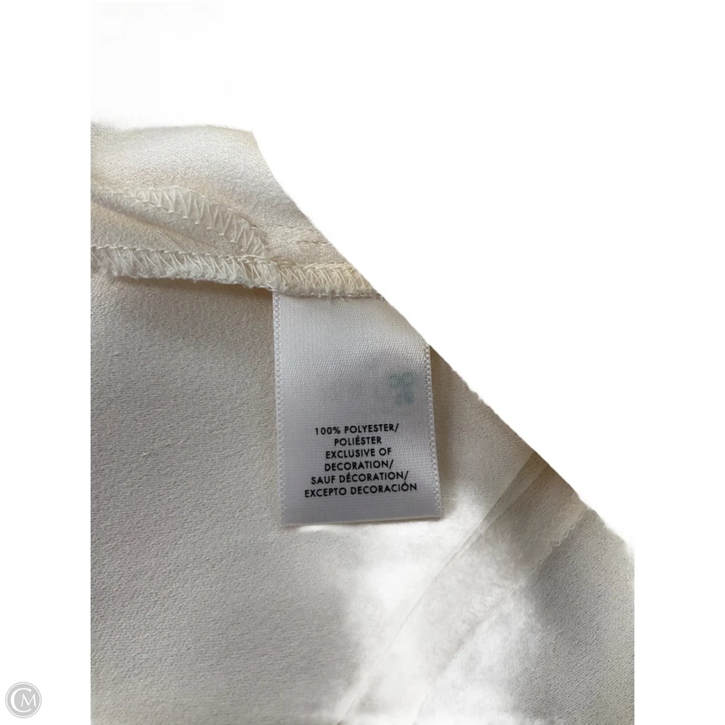 Top Long Sleeve By Ann Taylor In Cream, Size: Xs