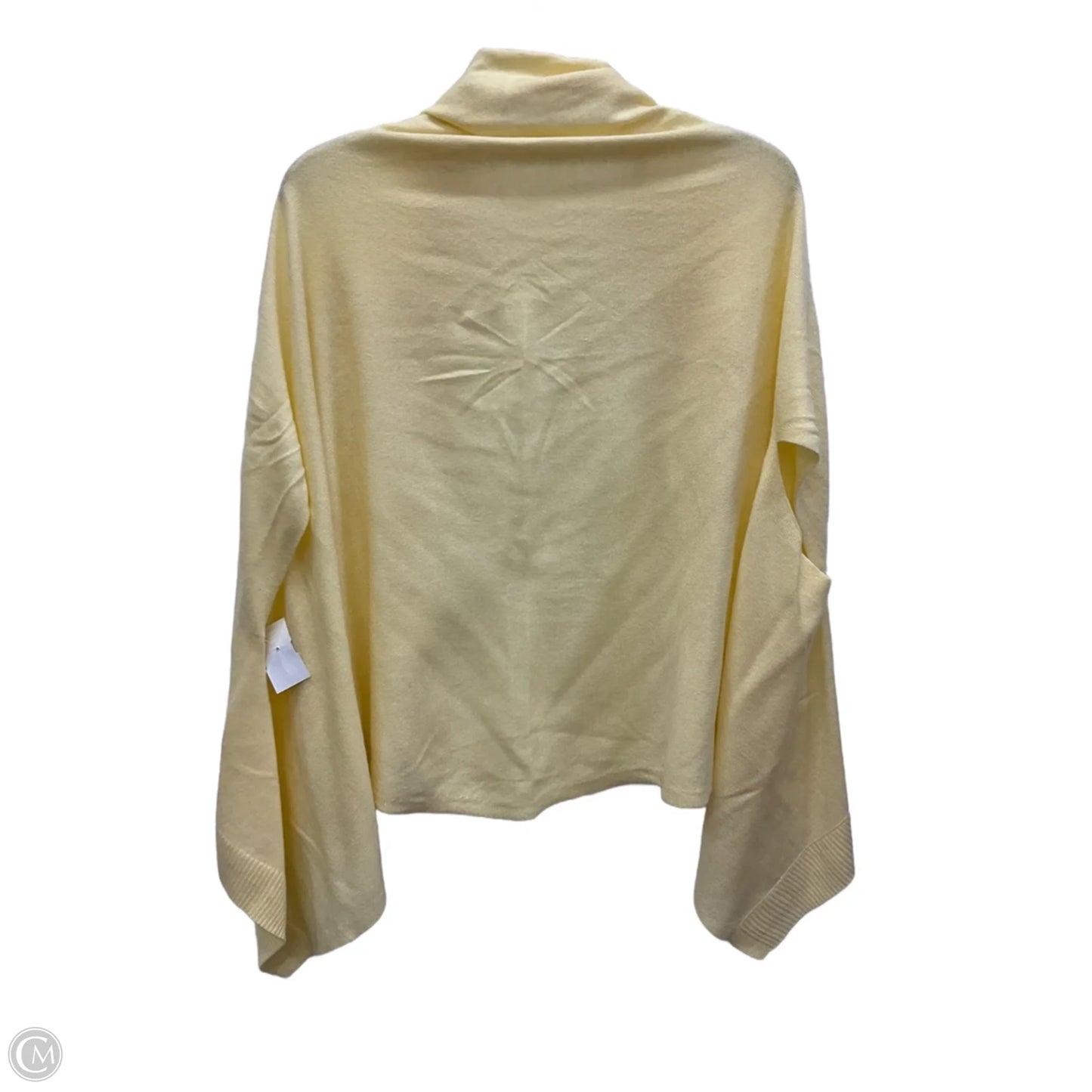 Top Long Sleeve By Talbots In Yellow, Size: Xs