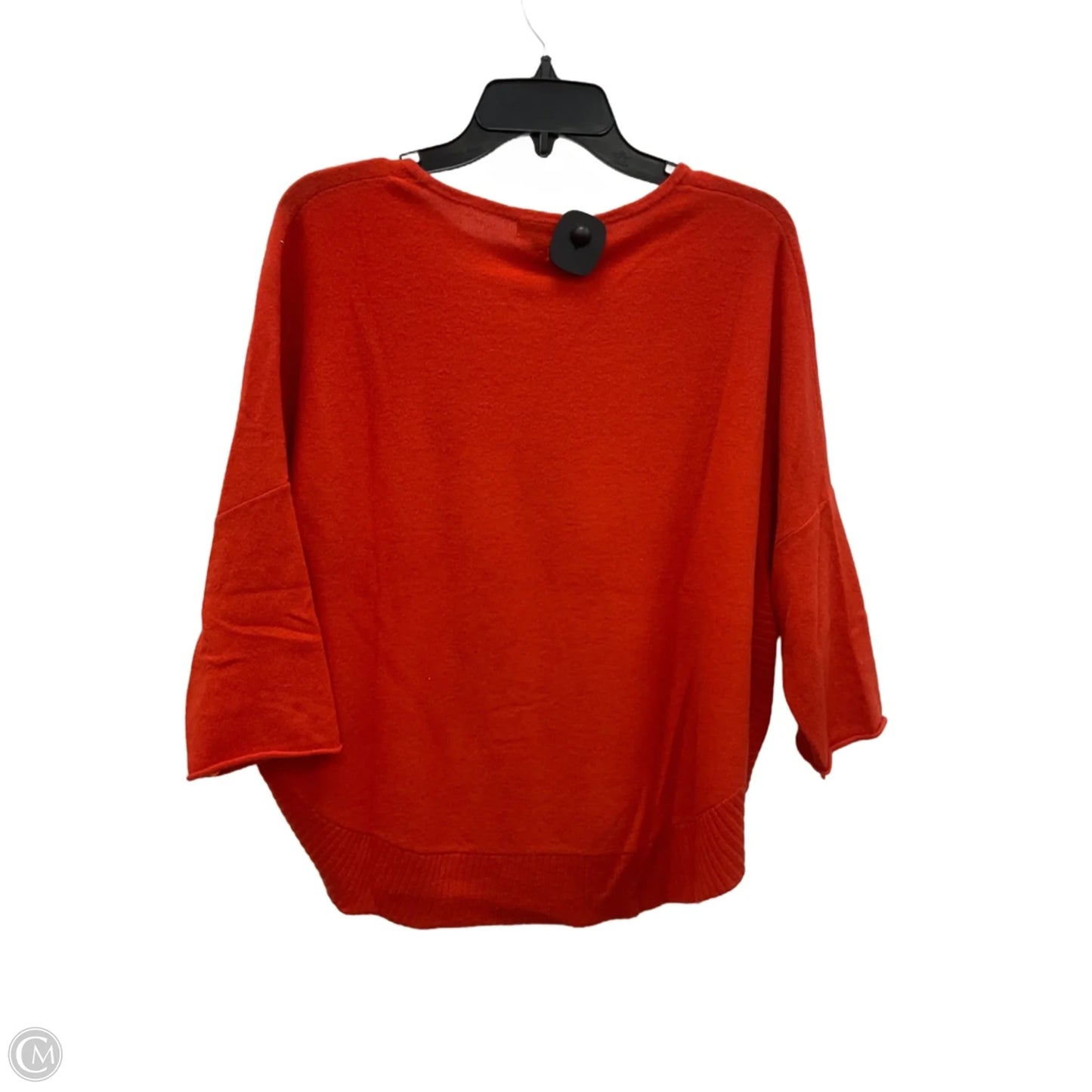 Top 3/4 Sleeve By Tyler Boe In Orange, Size: S