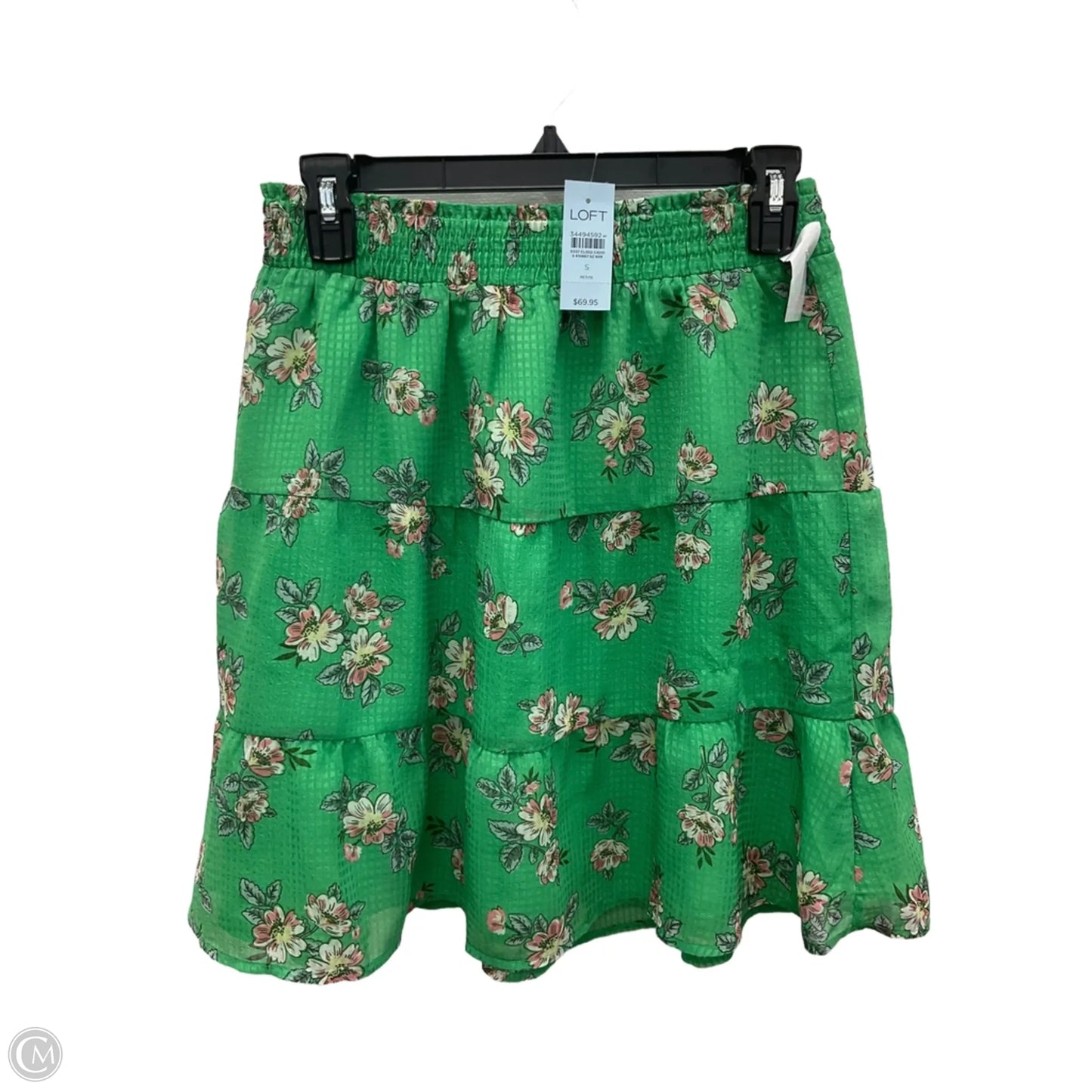 Skirt Mini & Short By Loft In Green, Size: S