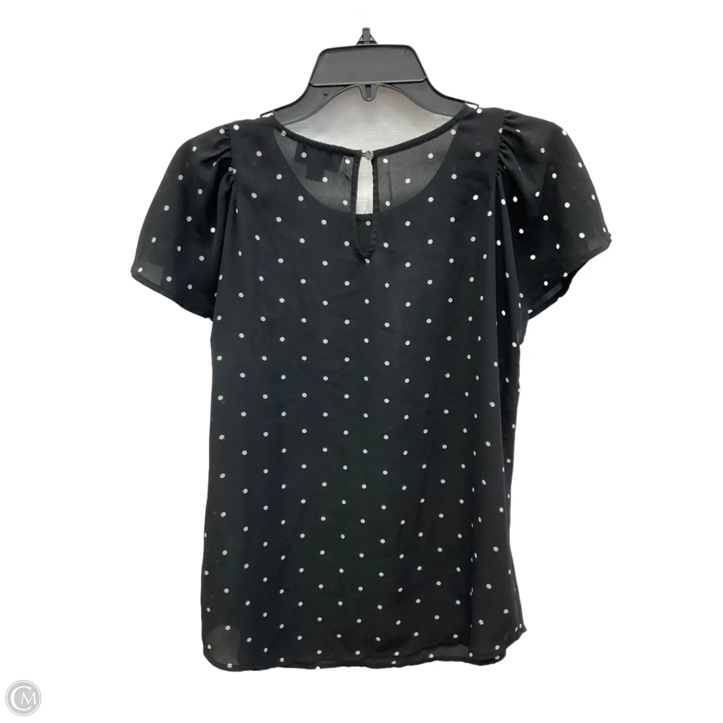 Top Sleeveless By Cece In Black, Size: S