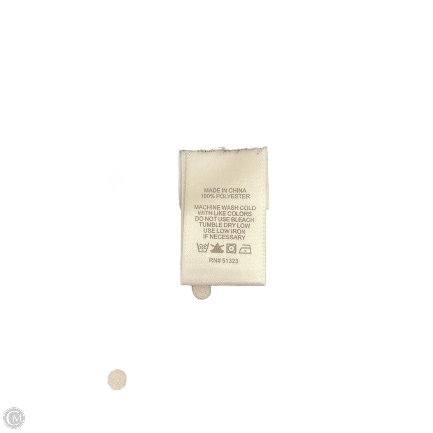 Top Sleeveless By Cece In Black, Size: S