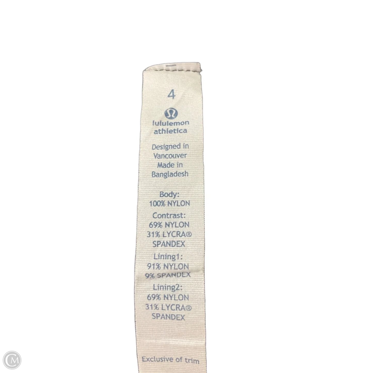 Athletic Pants By Lululemon In Black, Size: 4