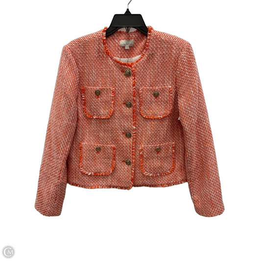 Blazer By Loft In Orange, Size: M