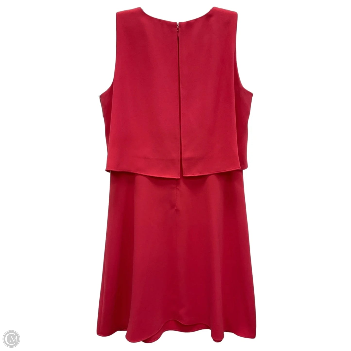 Dress Casual Midi By Calvin Klein In Pink, Size: 10