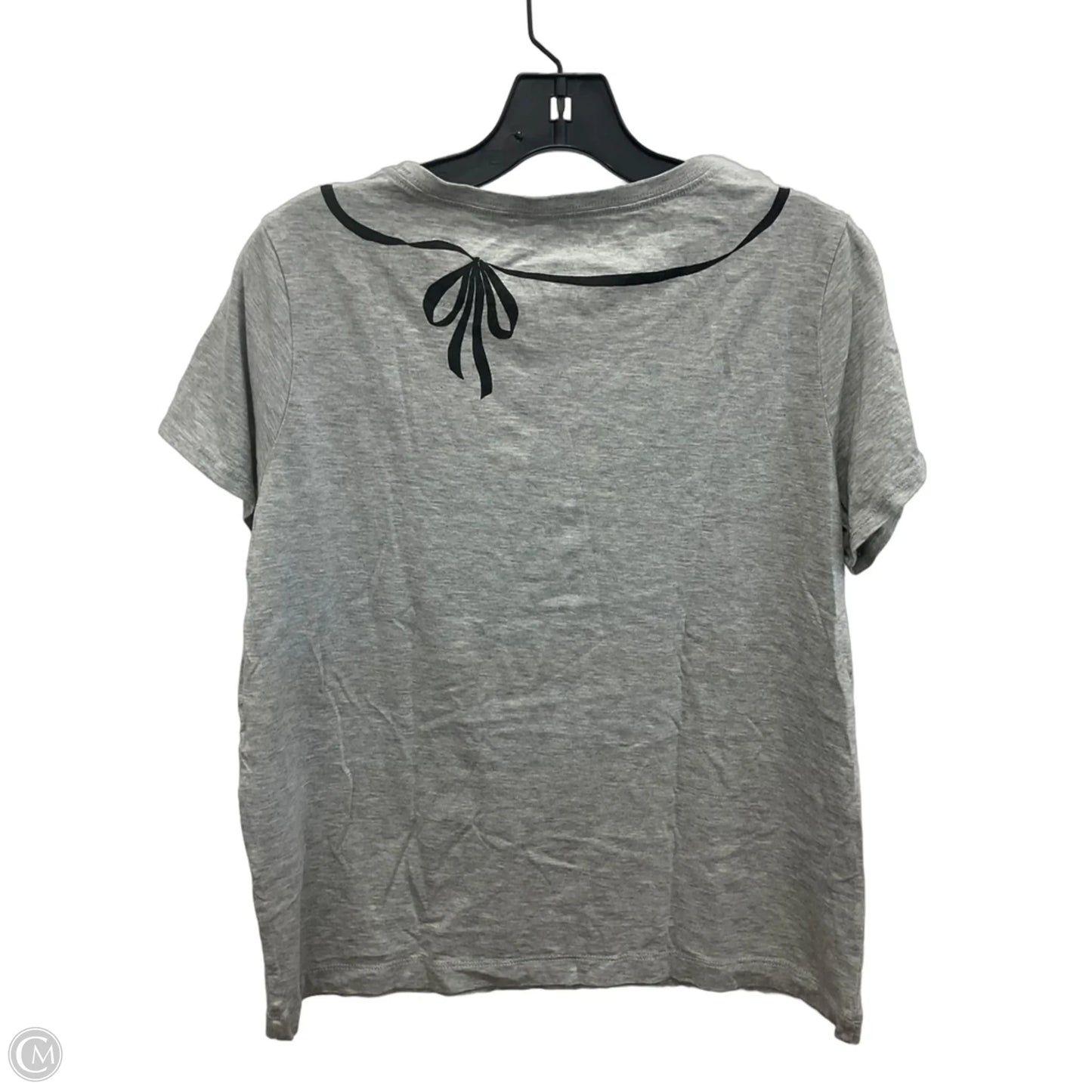 Top Short Sleeve Designer By Kate Spade In Grey, Size: L