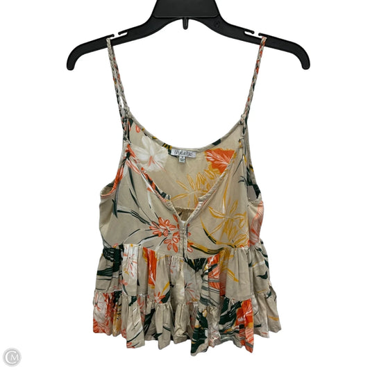 Top Sleeveless By Patrons Of Peace In Beige, Size: M