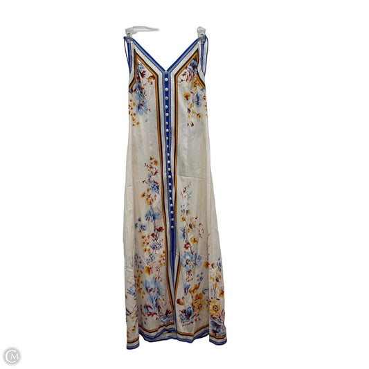 Dress Casual Maxi By Commense In White, Size: S