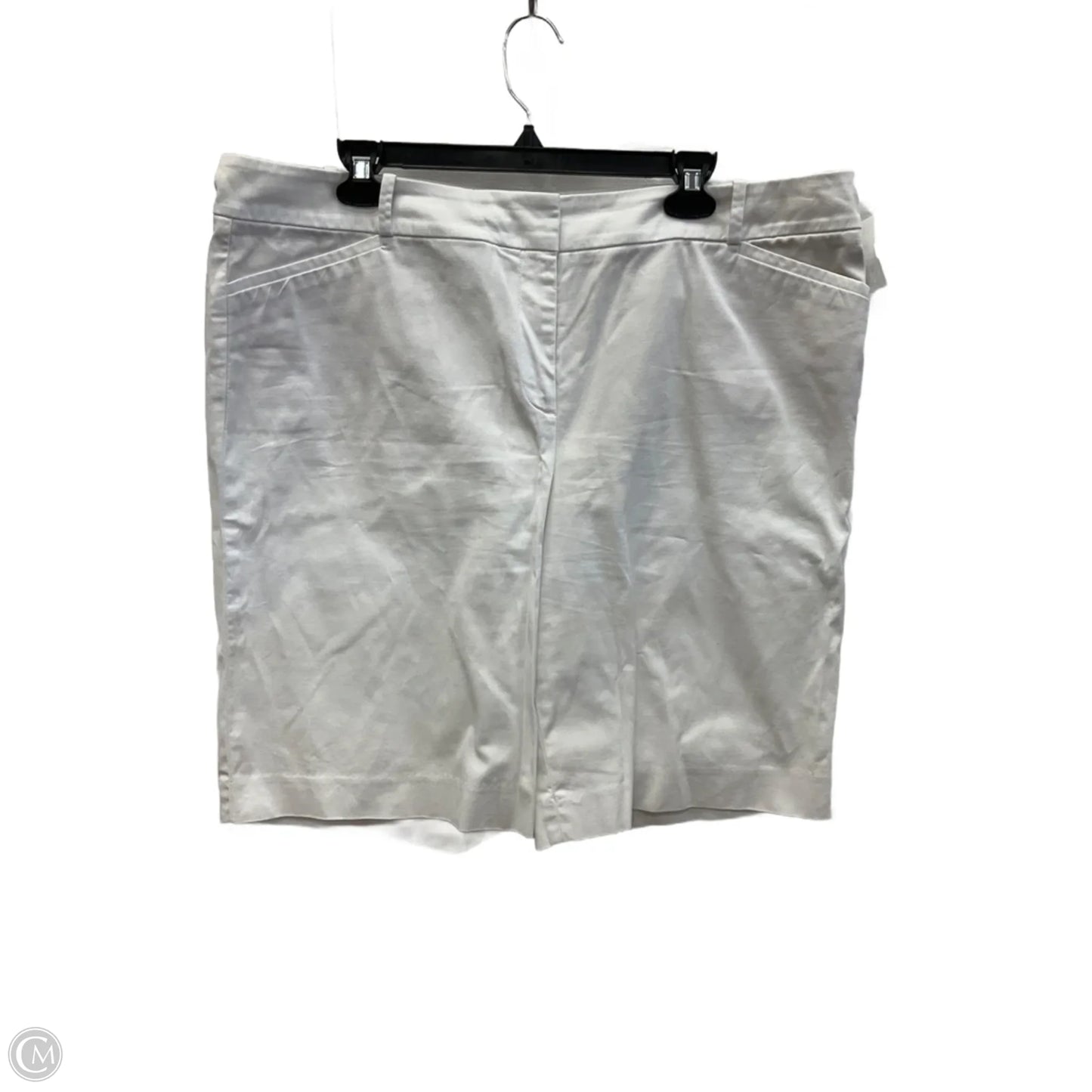 Shorts By Talbots In White, Size: 16