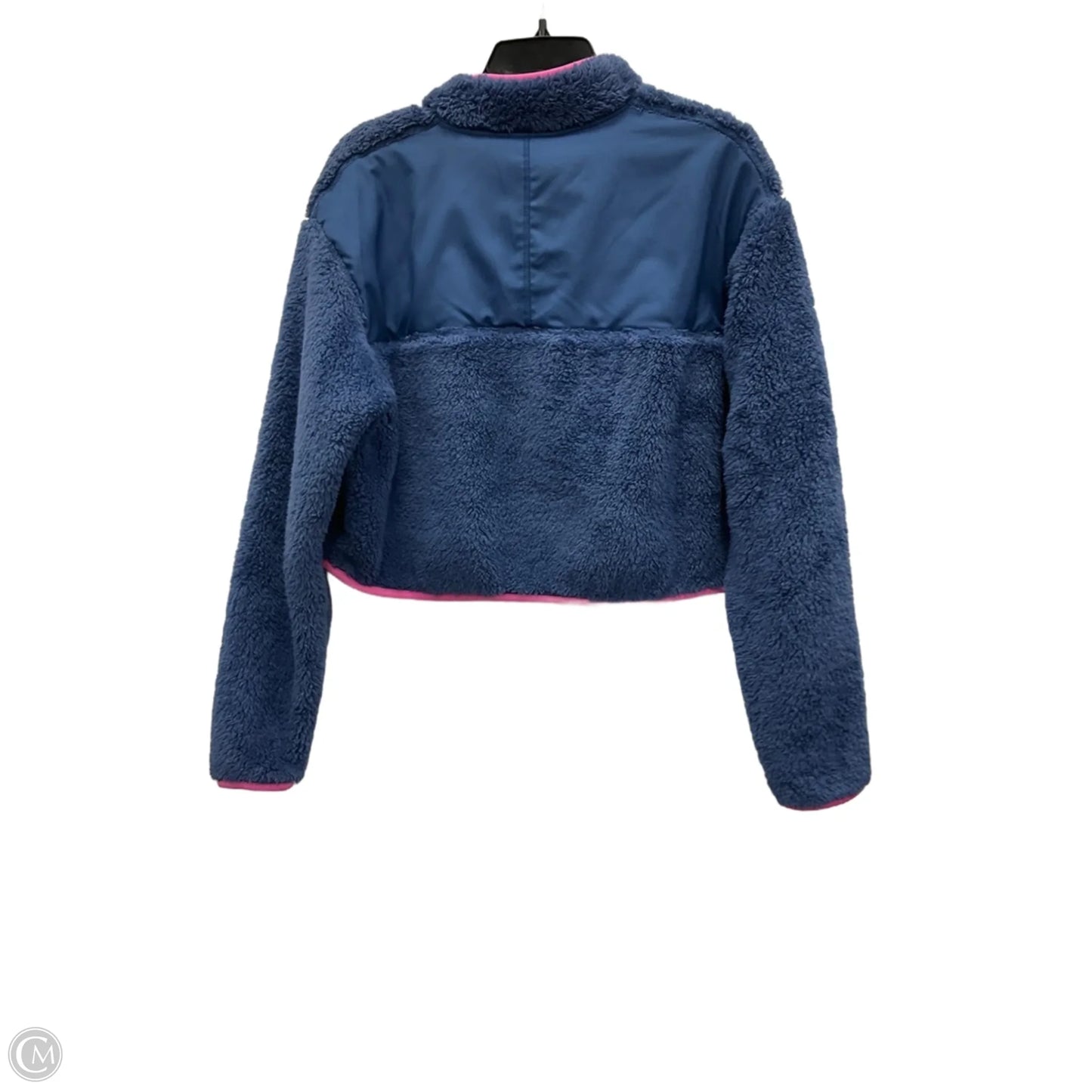 Athletic Jacket By Nike Apparel In Grey, Size: M