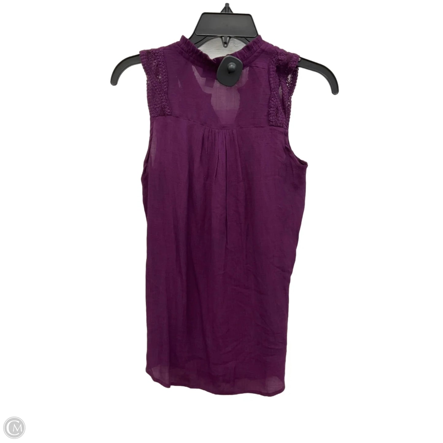 Top Sleeveless By Indigo In Purple, Size: S