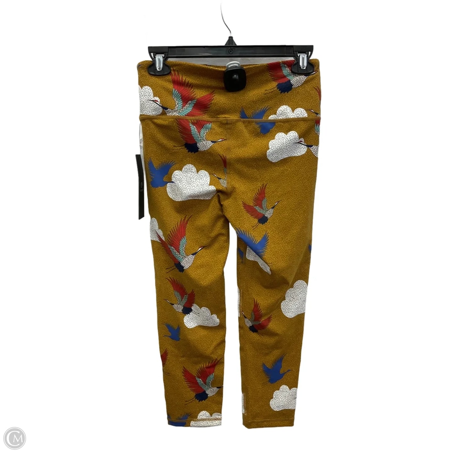 Athletic Leggings Capris By Mono B In Brown, Size: M