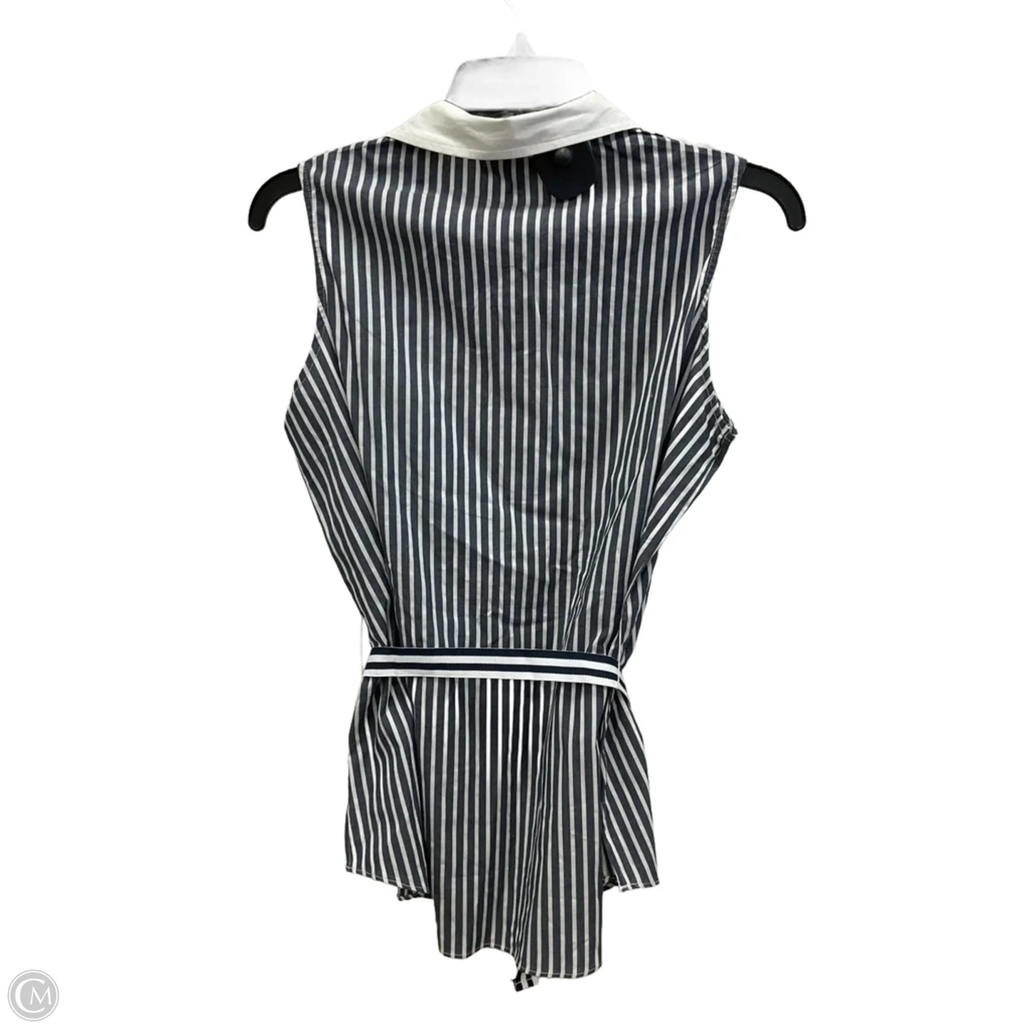 Top Sleeveless By Dg2 In Striped Pattern, Size: Xs