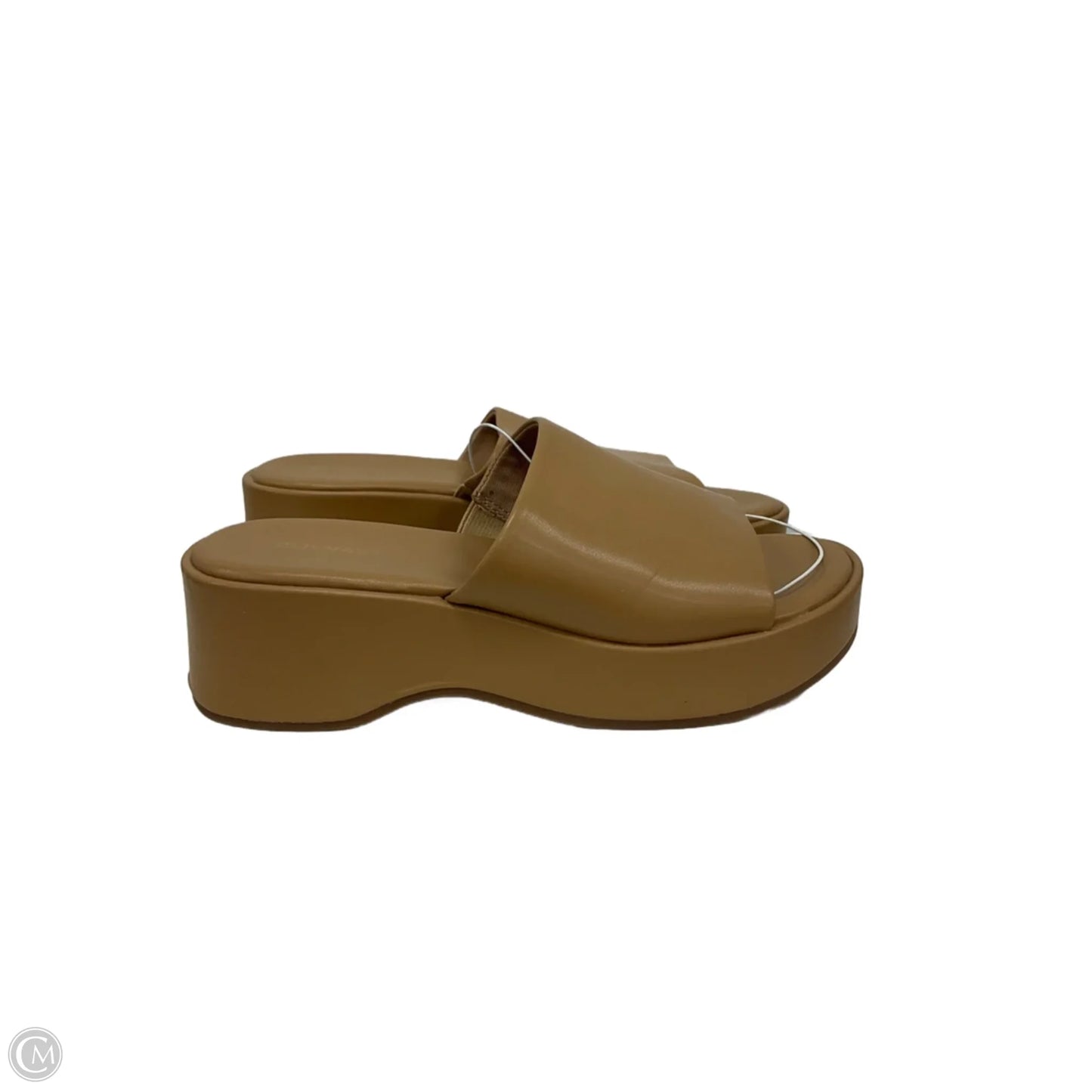 Sandals Heels Platform By Old Navy In Brown, Size: 6