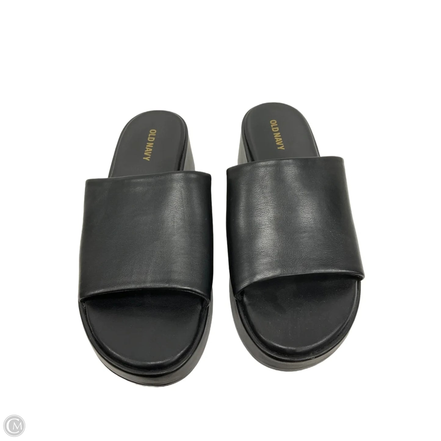 Sandals Heels Platform By Old Navy In Black, Size: 6