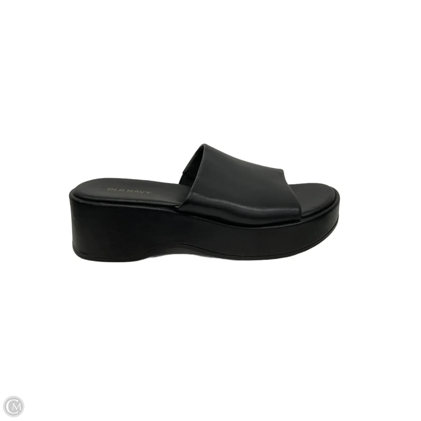 Sandals Heels Platform By Old Navy In Black, Size: 6