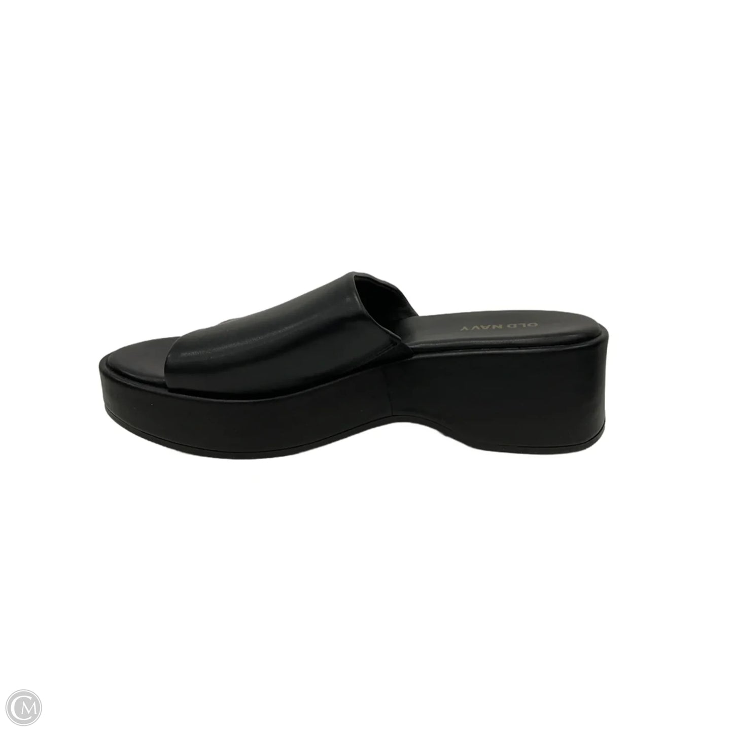 Sandals Heels Platform By Old Navy In Black, Size: 6