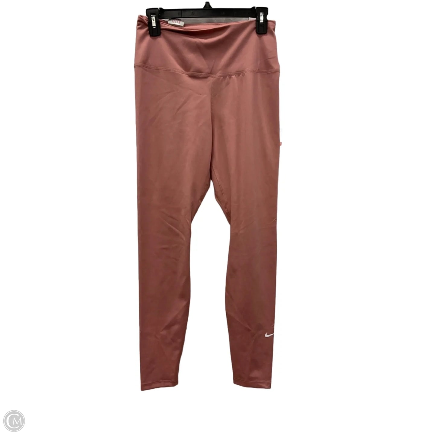 Athletic Leggings By Nike Apparel In Pink, Size: M