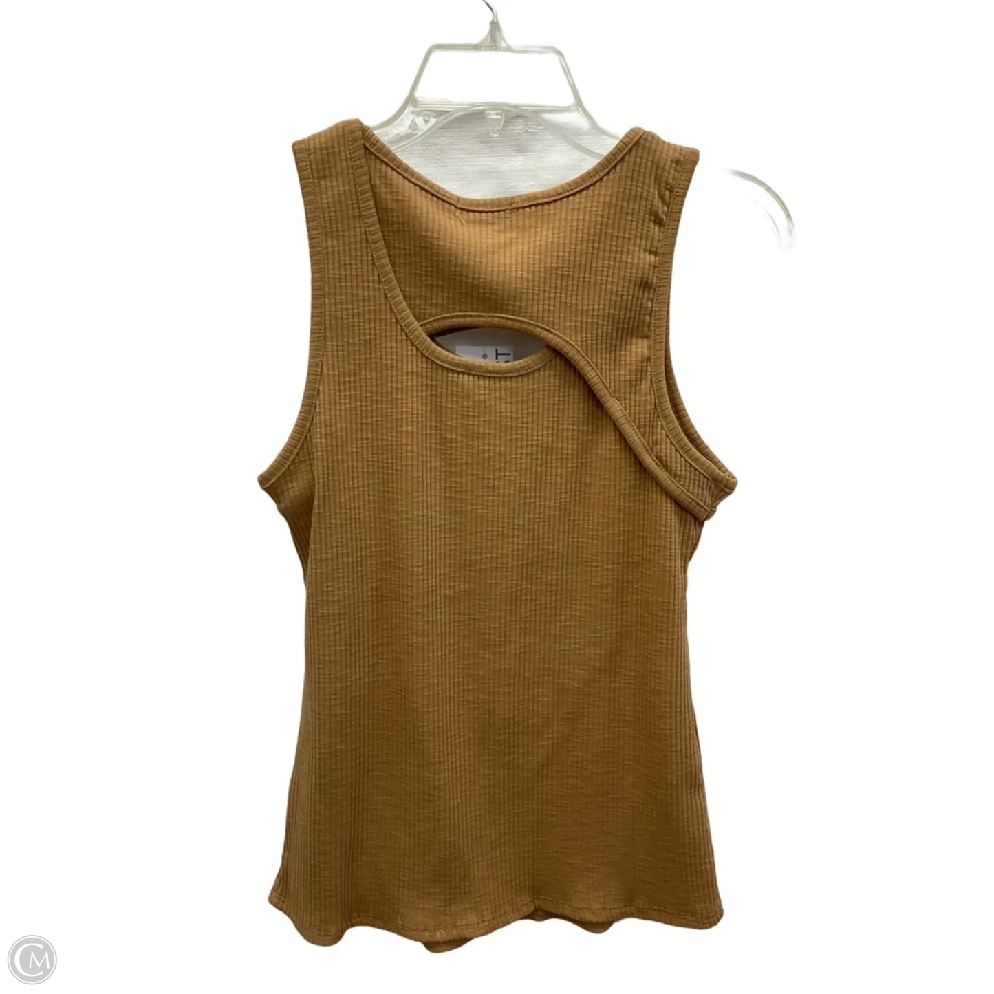 Top Sleeveless Basic By Nine West In Beige, Size: M