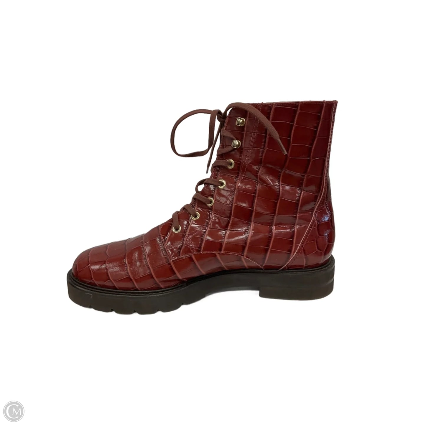Boots Designer By Stuart Weitzman In Red, Size: 11