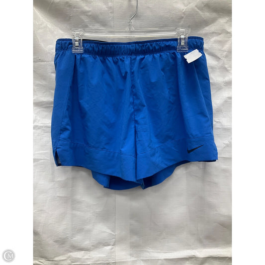 Athletic Shorts By Nike Apparel In Blue, Size: Xl