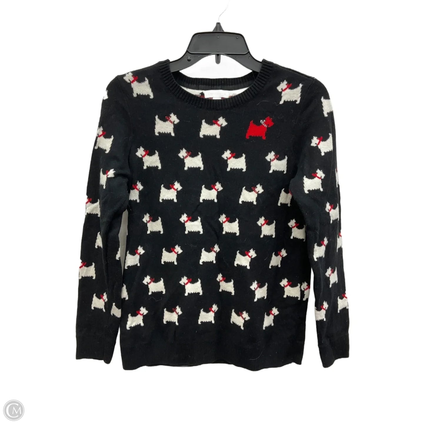 Sweater By Charter Club In Black, Size: M