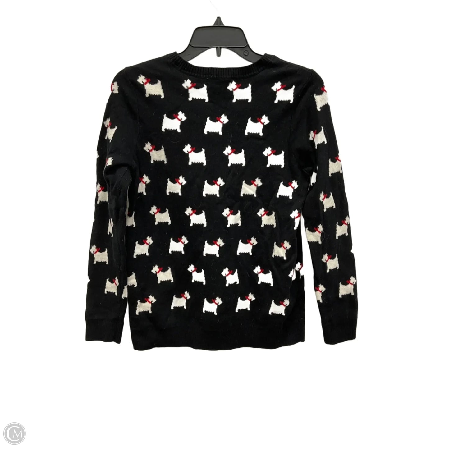 Sweater By Charter Club In Black, Size: M