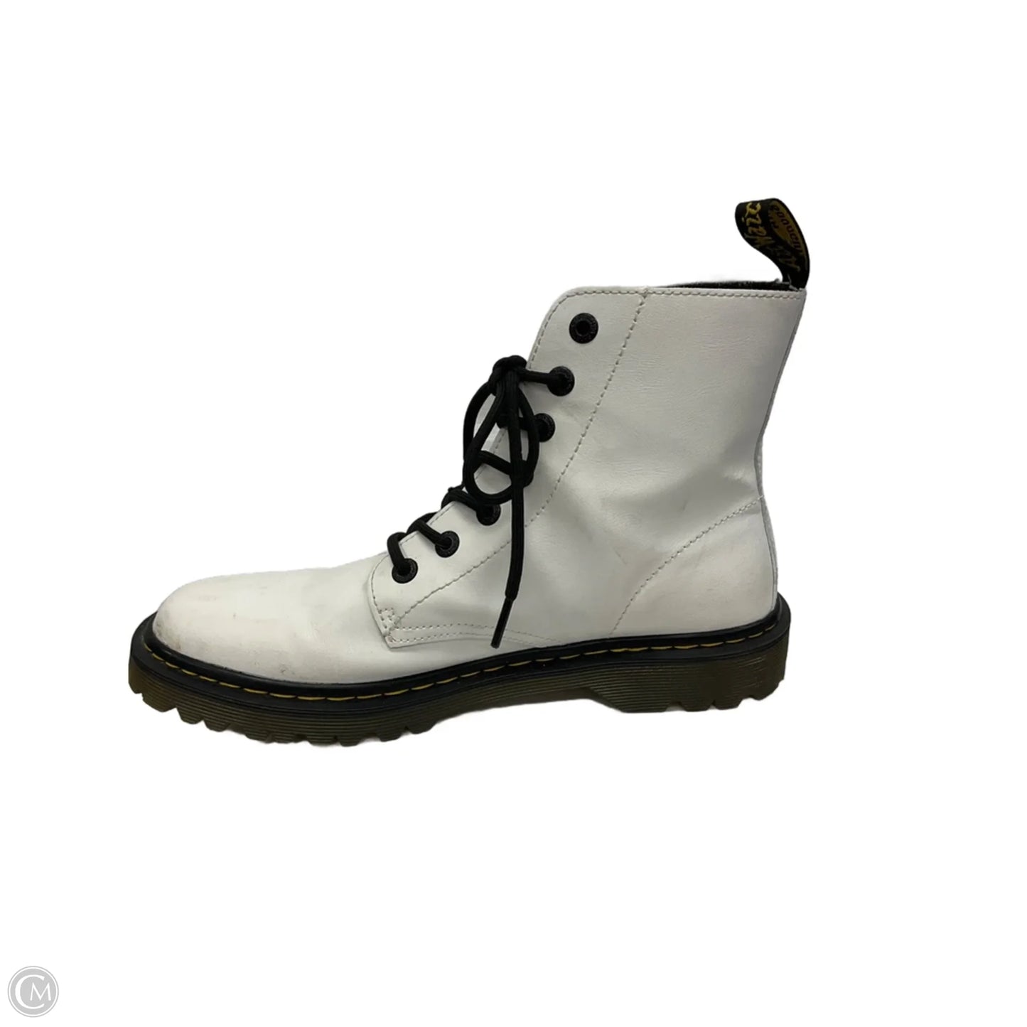 Boots Combat By Dr Martens In White, Size: 11
