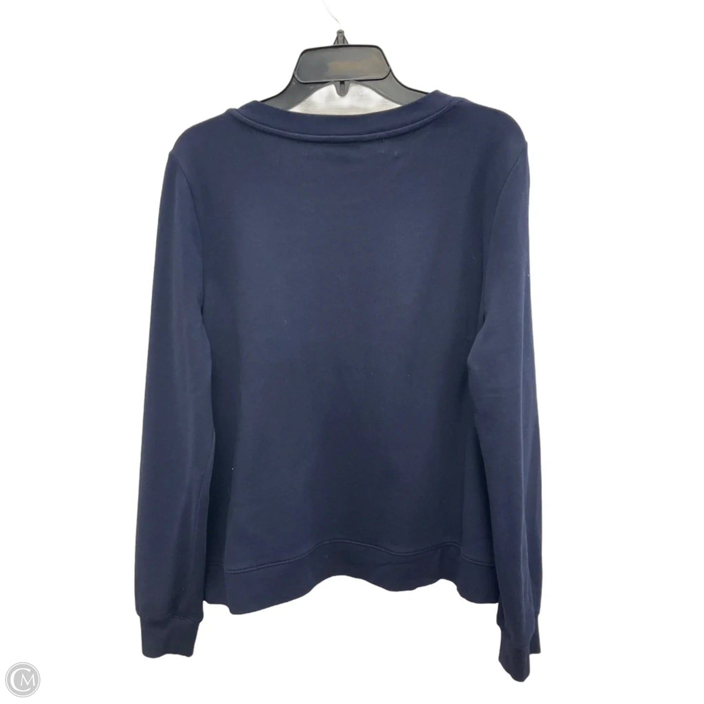 Sweatshirt Crewneck By Talbots In Blue, Size: L