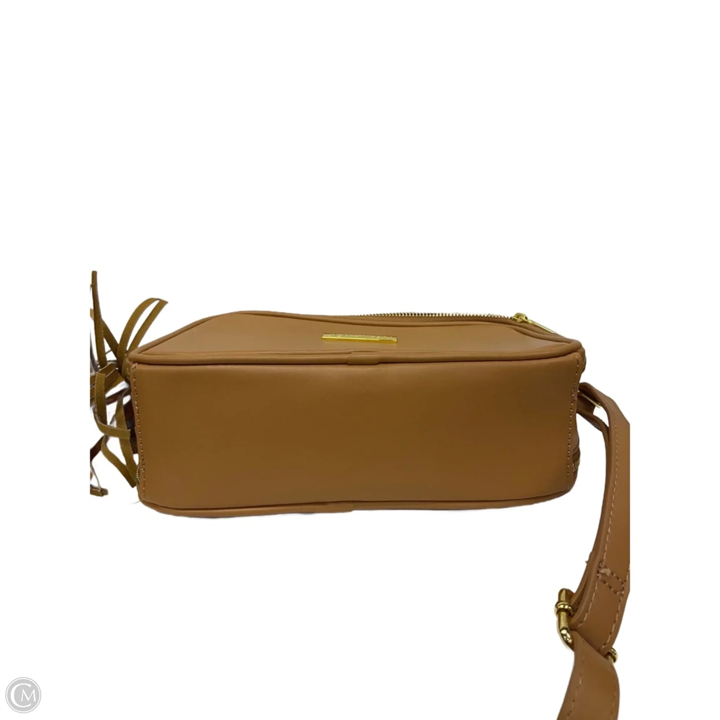 Crossbody Leather By Joy & Iman, Size: Medium